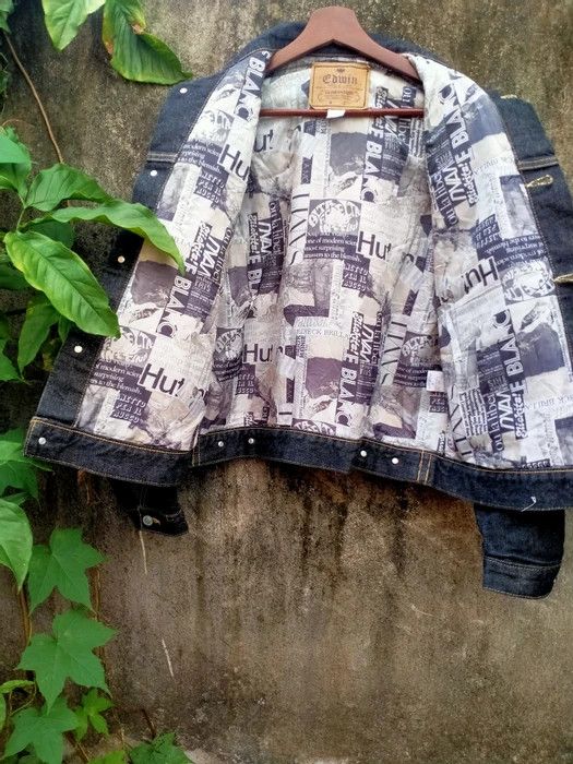 Edwin × Japanese Brand EDWIN BLACK DENIM JACKET SIZE M Size US M / EU 48-50 / 2 - 3 Thumbnail