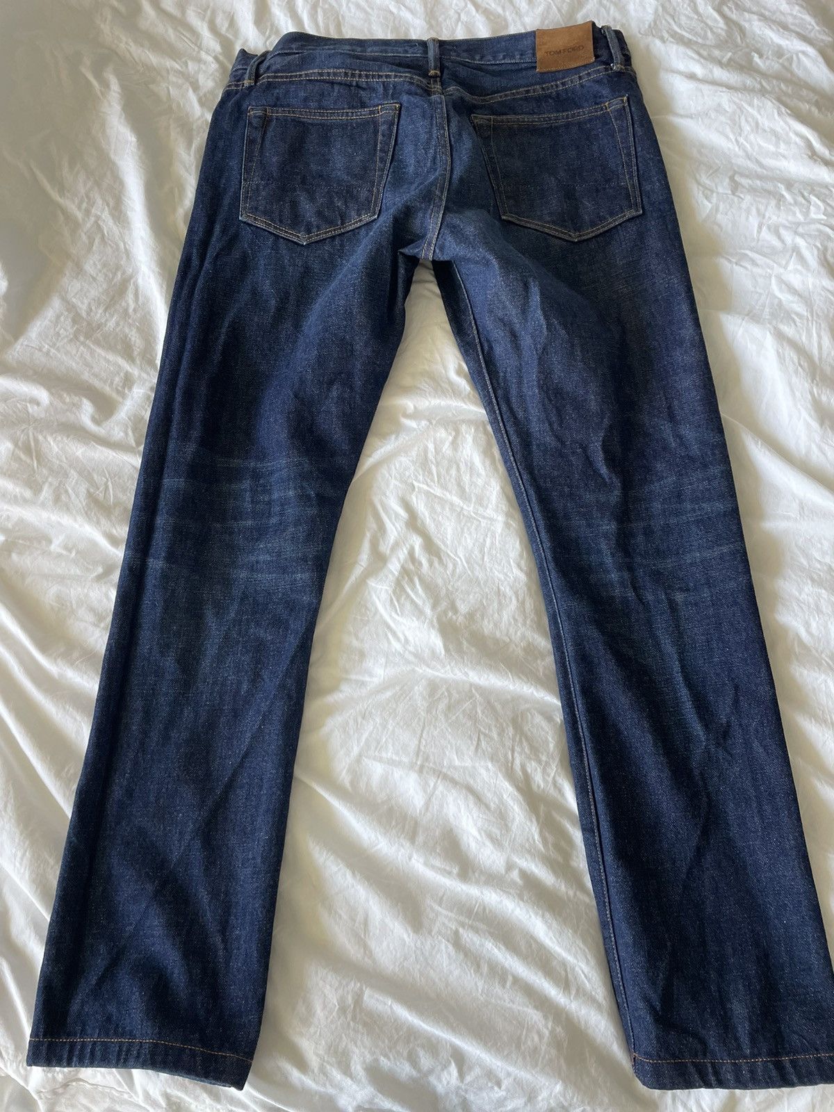 Tom Ford Blue Denim Jeans Slim Fit
