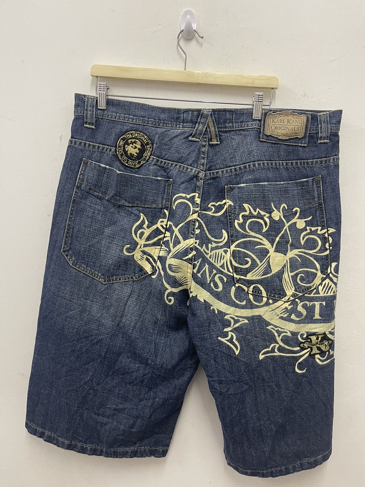 Karl Kani Rare Vintage KARL KANI Originals Denim Jeans Size US 38 / EU 54 - 1 Thumbnail