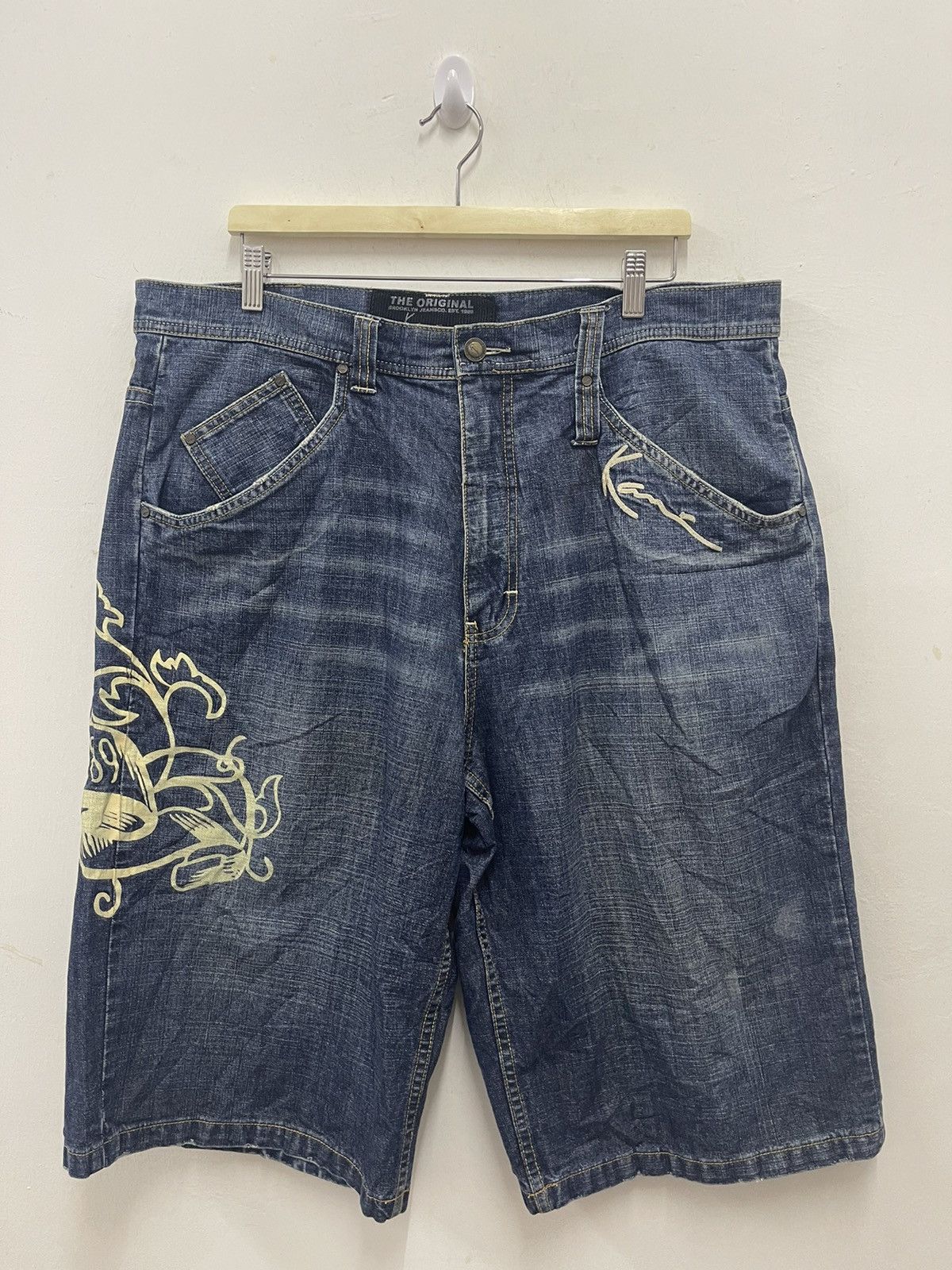 Karl Kani Rare Vintage KARL KANI Originals Denim Jeans Size US 38 / EU 54 - 5 Thumbnail