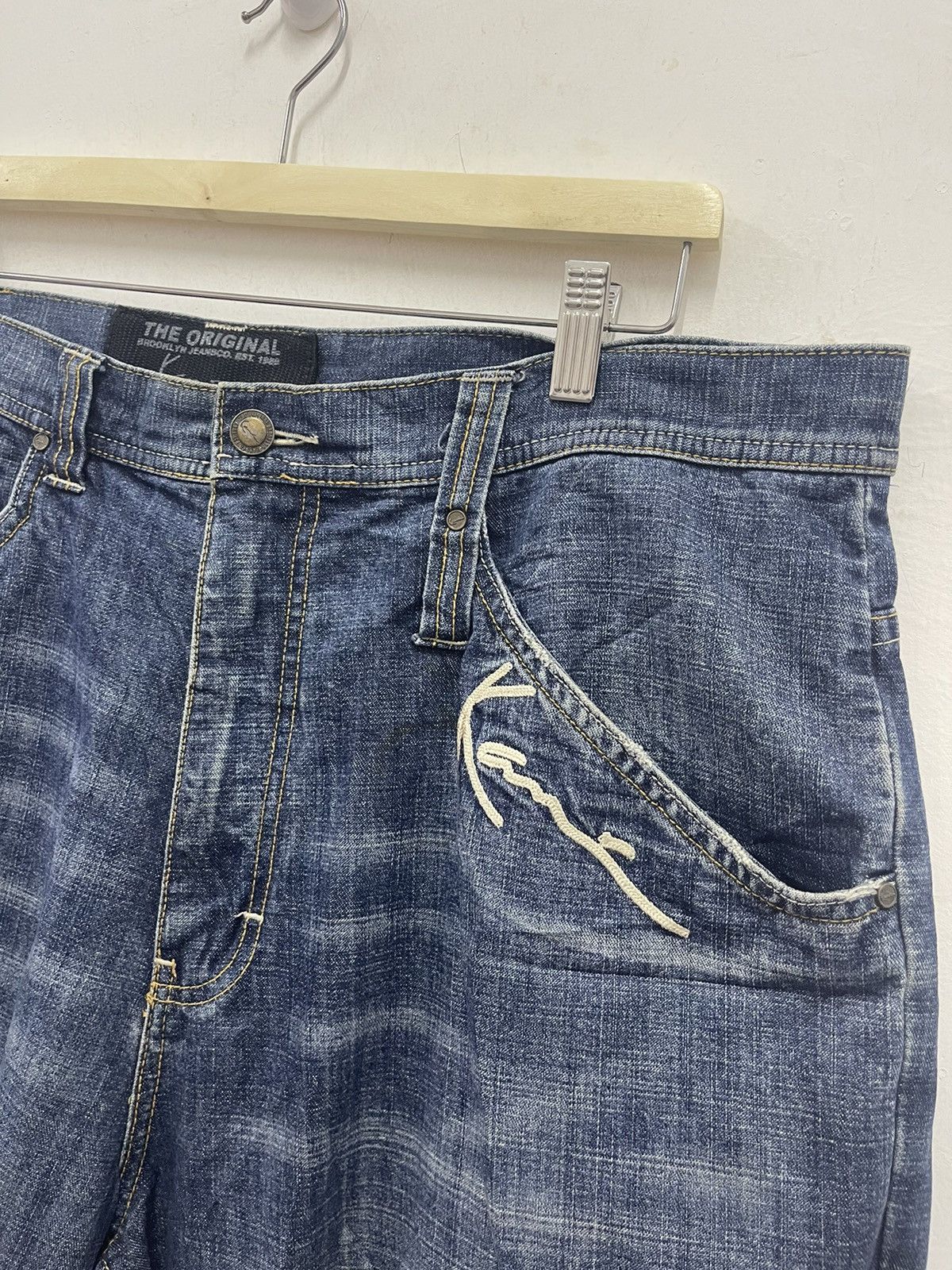 Karl Kani Rare Vintage KARL KANI Originals Denim Jeans Size US 38 / EU 54 - 7 Thumbnail
