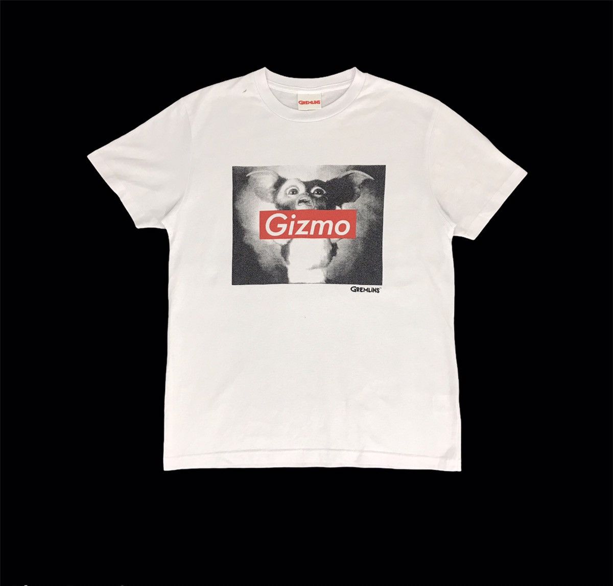 Vintage Vintage Gremlins Gizmo Fictional Character Box Logo T-shirt Size M / US 6-8 / IT 42-44 - 1 Thumbnail