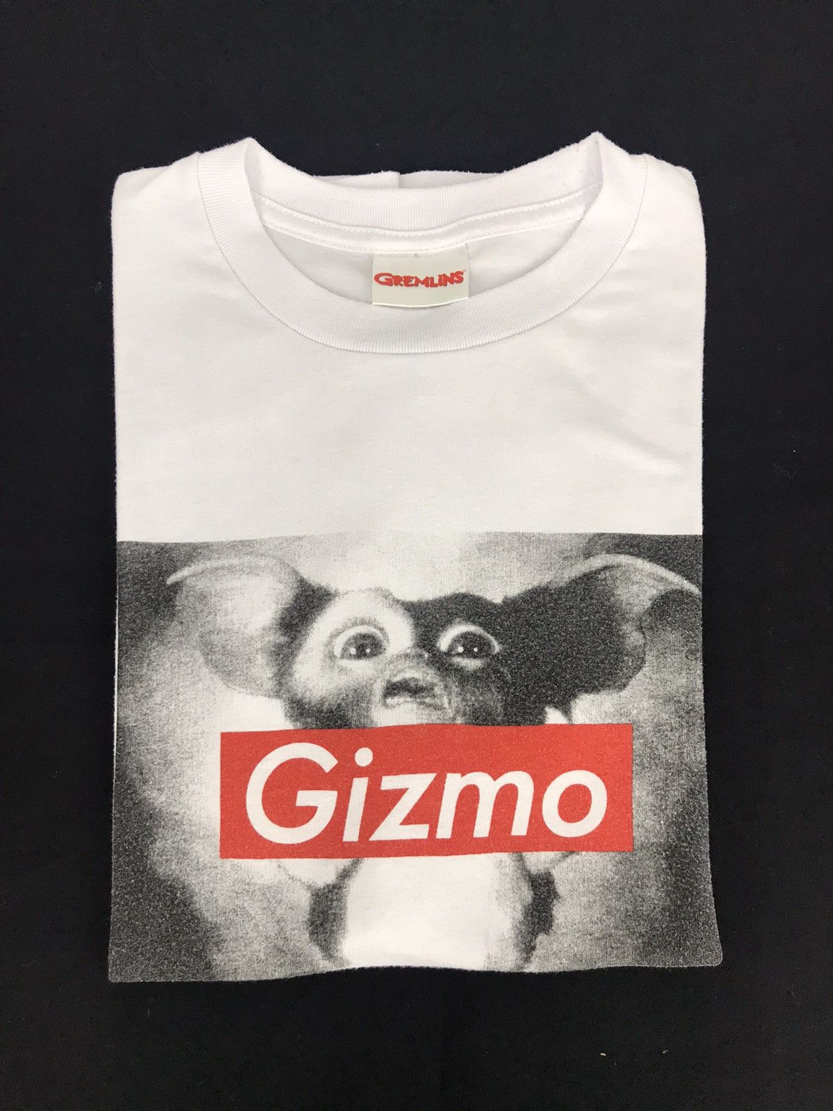 Vintage Vintage Gremlins Gizmo Fictional Character Box Logo T-shirt Size M / US 6-8 / IT 42-44 - 3 Thumbnail