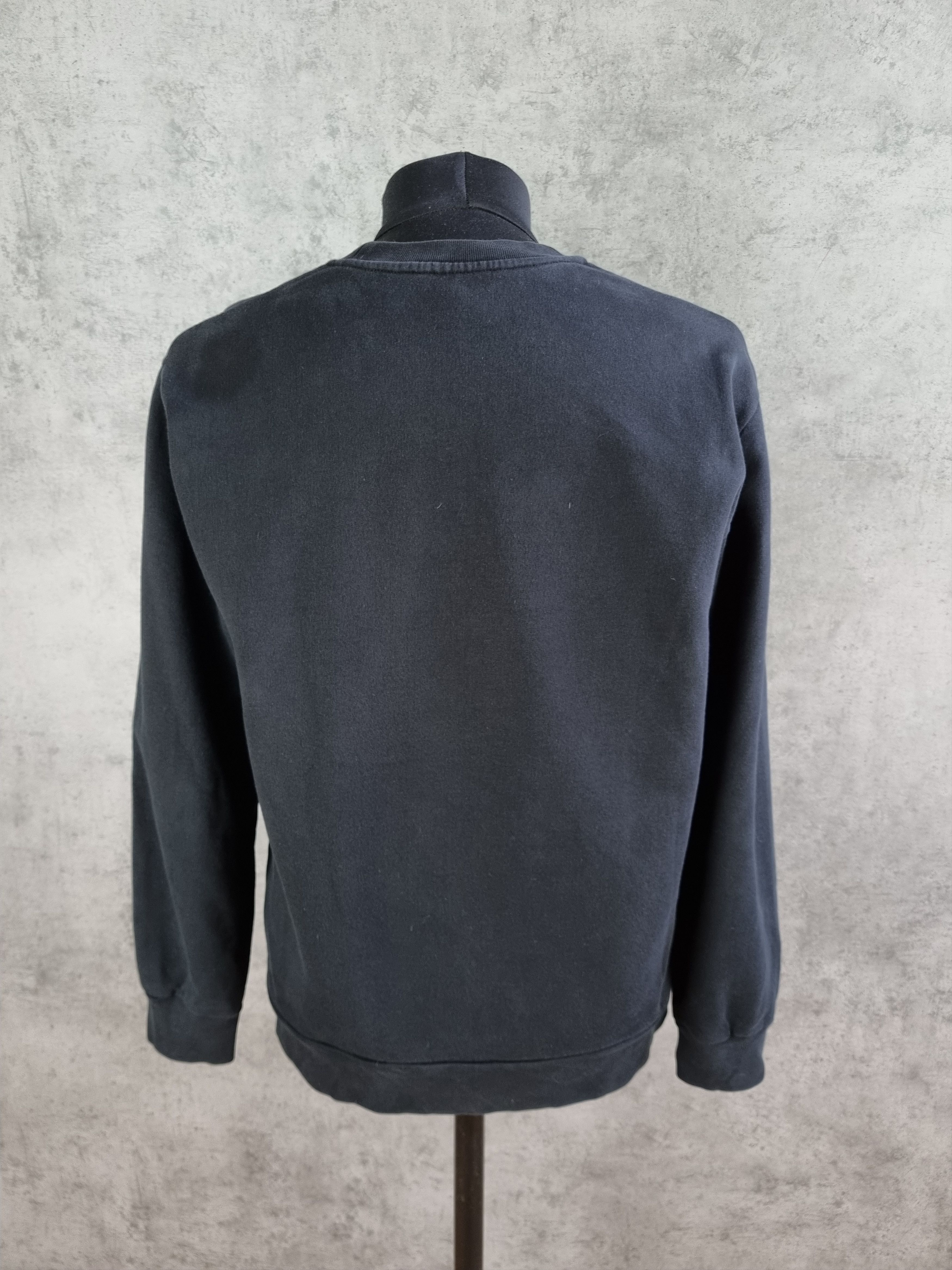 Carhartt × Carhartt Wip Faded Carhartt Hidden Washed Big Logo Vintage Sweatshirt Size US L / EU 52-54 / 3 - 6 Thumbnail