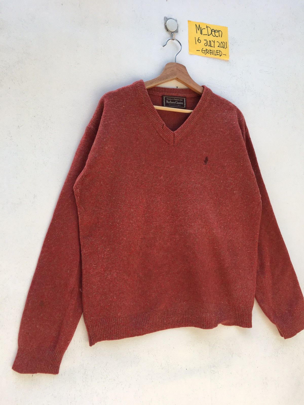 Marlboro Vintage Marlboro Plain Sweatshirt Size US XL / EU 56 / 4 - 3 Thumbnail