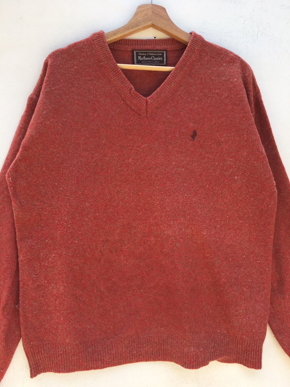 Marlboro Vintage Marlboro Plain Sweatshirt Size US XL / EU 56 / 4 - 4 Thumbnail