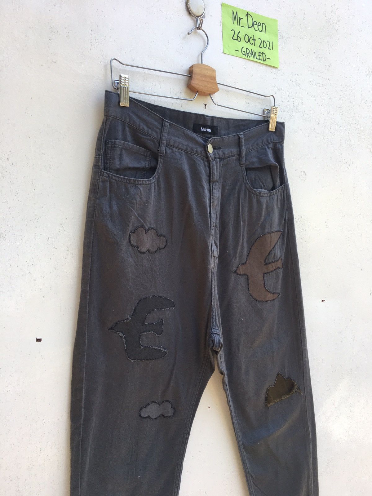 Issey Miyake Ne-net by Issey Miyake Military Drop Crotch Cargo Pant Size US 30 / EU 46 - 4 Thumbnail