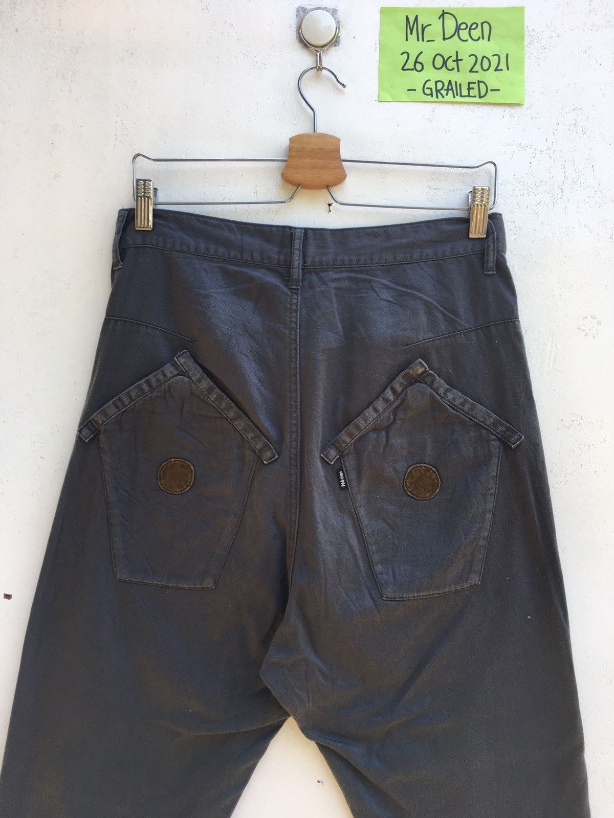 Issey Miyake Ne-net by Issey Miyake Military Drop Crotch Cargo Pant Size US 30 / EU 46 - 15 Thumbnail