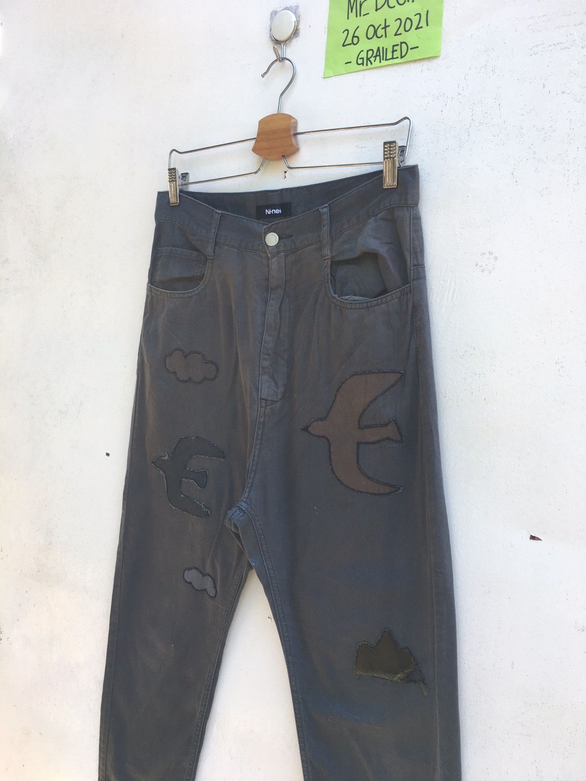 Issey Miyake Ne-net by Issey Miyake Military Drop Crotch Cargo Pant Size US 30 / EU 46 - 5 Thumbnail