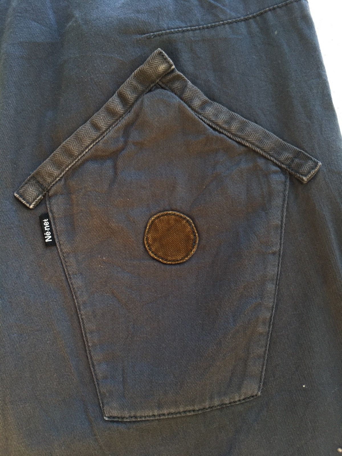 Issey Miyake Ne-net by Issey Miyake Military Drop Crotch Cargo Pant Size US 30 / EU 46 - 18 Thumbnail