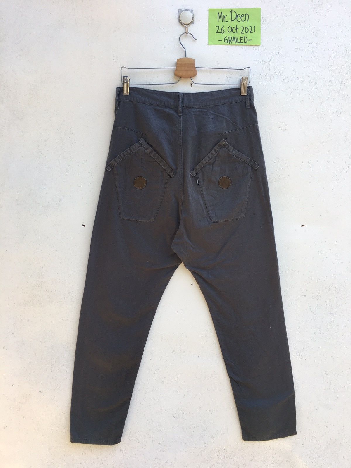 Issey Miyake Ne-net by Issey Miyake Military Drop Crotch Cargo Pant Size US 30 / EU 46 - 12 Thumbnail