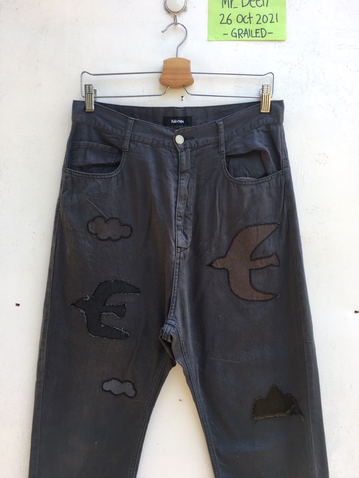 Issey Miyake Ne-net by Issey Miyake Military Drop Crotch Cargo Pant Size US 30 / EU 46 - 3 Thumbnail