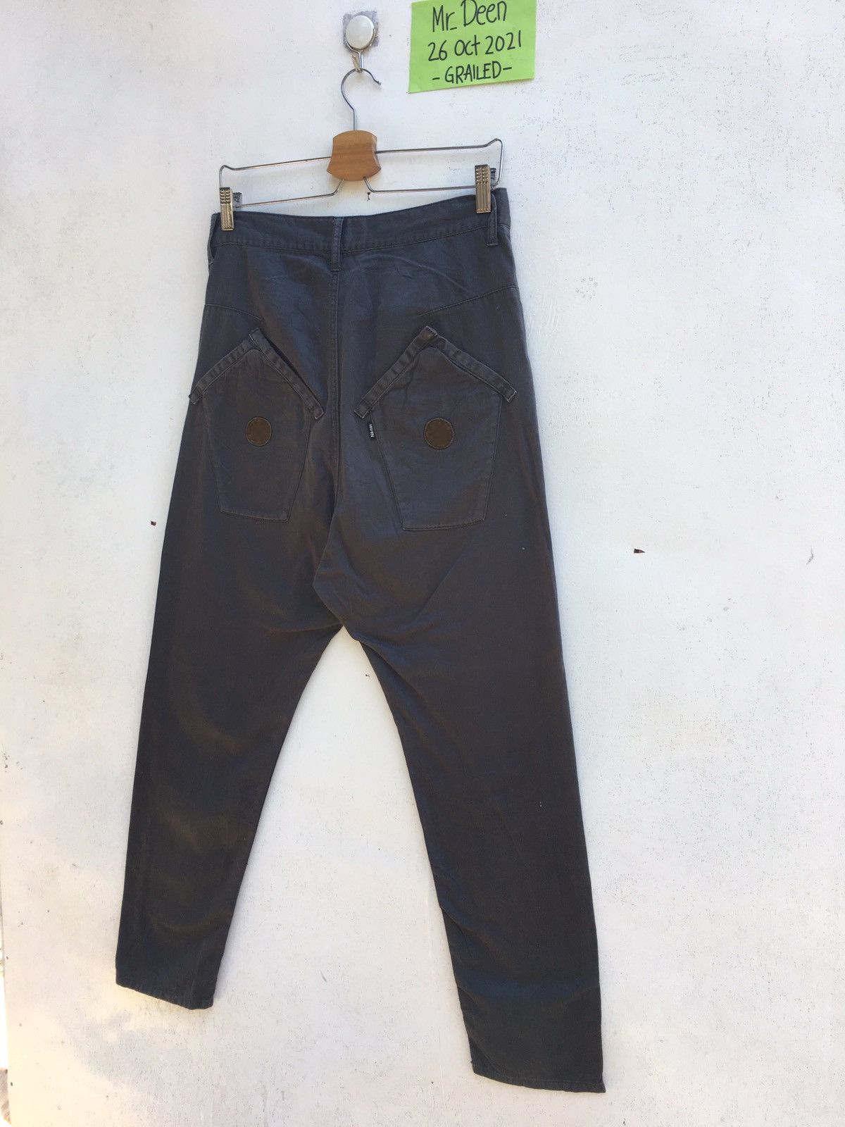 Issey Miyake Ne-net by Issey Miyake Military Drop Crotch Cargo Pant Size US 30 / EU 46 - 14 Thumbnail