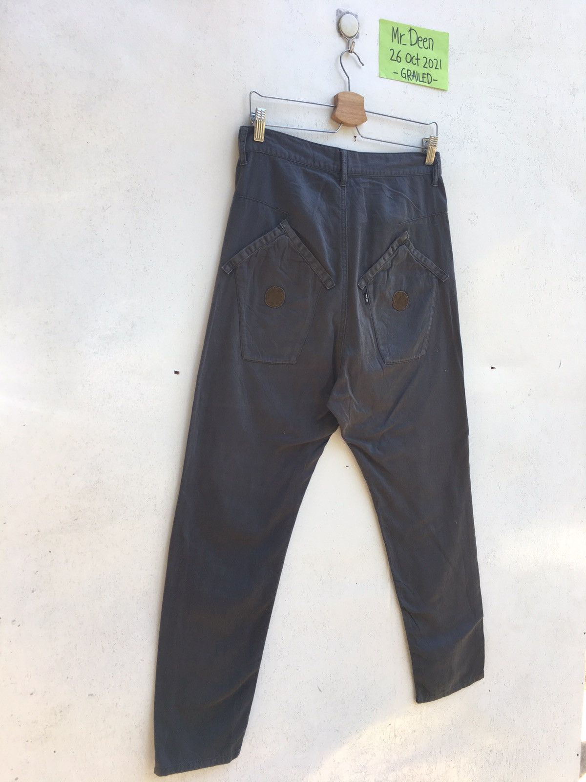 Issey Miyake Ne-net by Issey Miyake Military Drop Crotch Cargo Pant Size US 30 / EU 46 - 13 Thumbnail