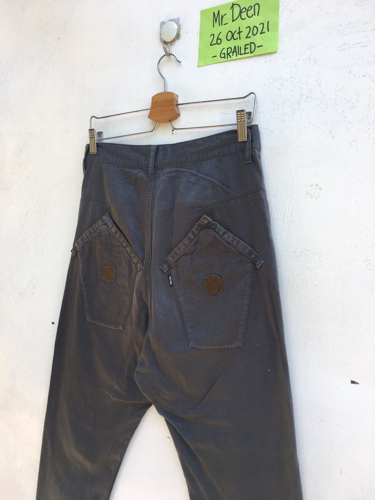 Issey Miyake Ne-net by Issey Miyake Military Drop Crotch Cargo Pant Size US 30 / EU 46 - 17 Thumbnail