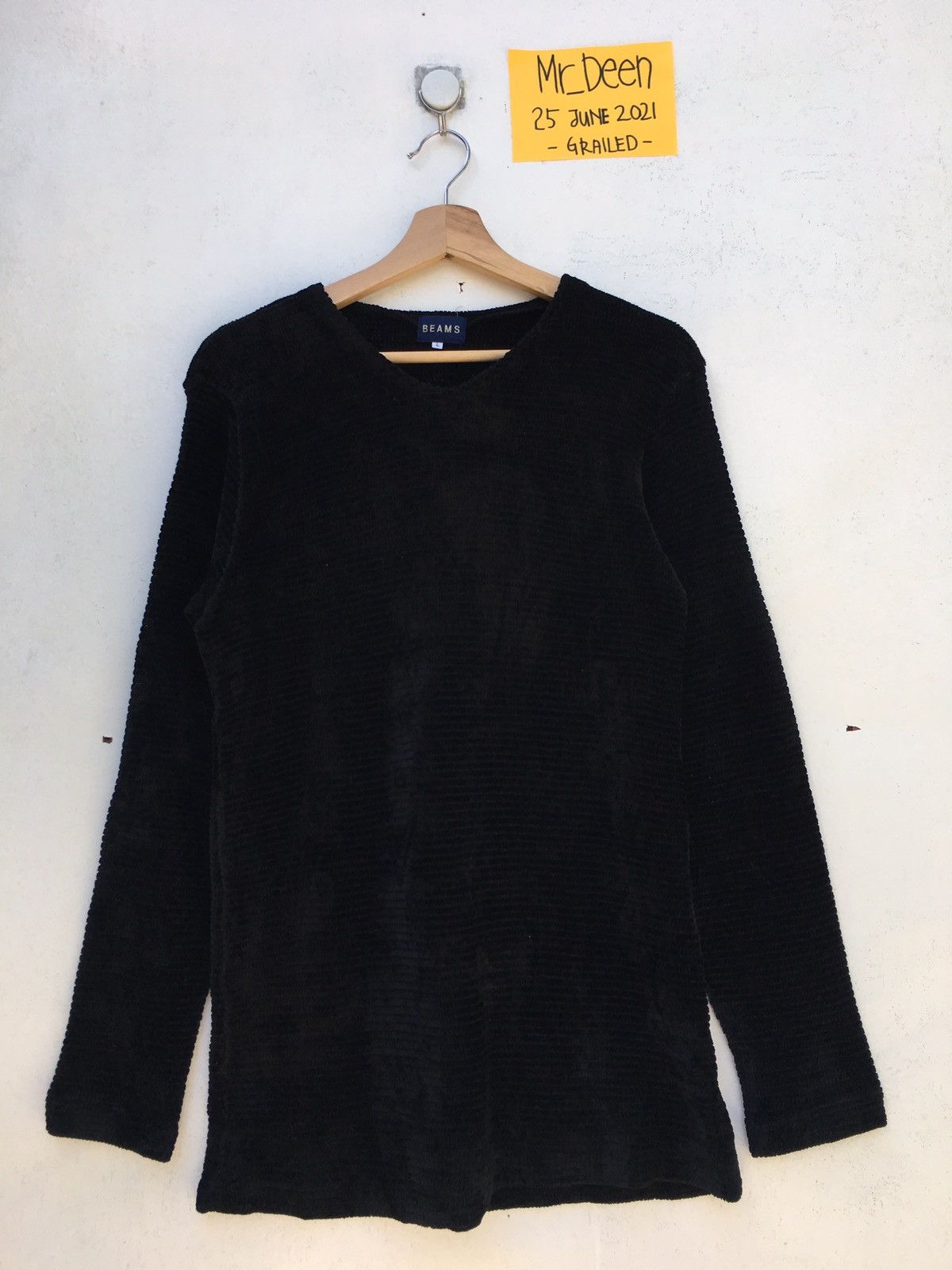 Beams Plus Vintage Beam Corduroy Sweater Size US M / EU 48-50 / 2 - 2 Thumbnail