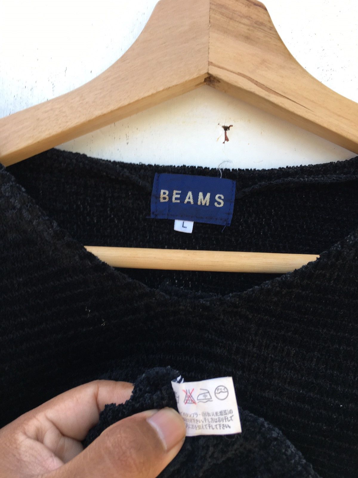 Beams Plus Vintage Beam Corduroy Sweater Size US M / EU 48-50 / 2 - 10 Thumbnail