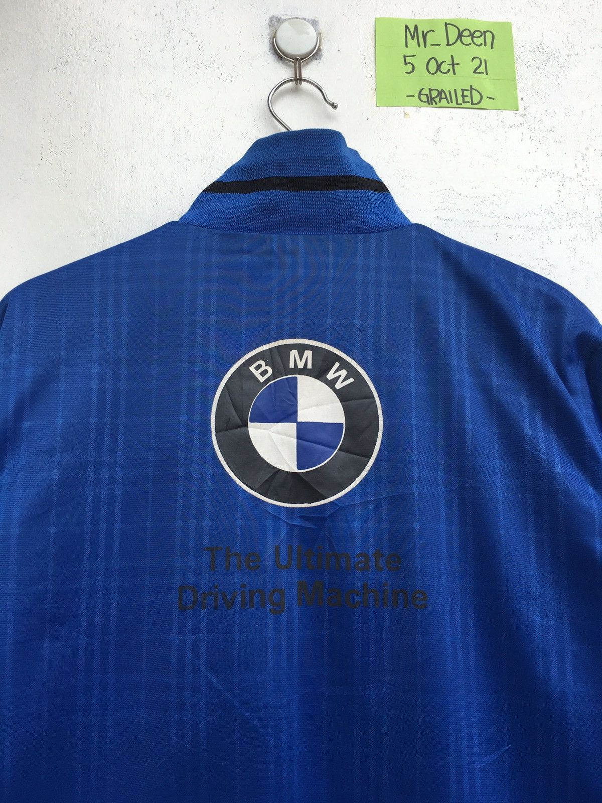 image of Bmw Motorsport Jacket in Blue, Men's (Size Large)