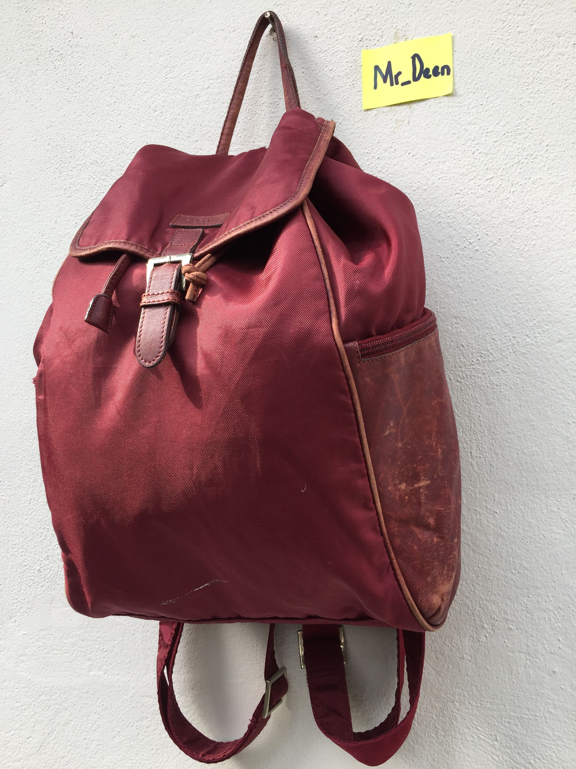Yohji Yamamoto Yohji Yamamoto Y'saccs Backpack Size ONE SIZE - 3 Thumbnail