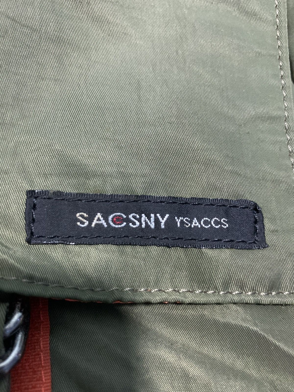 Yohji Yamamoto Yohji Yamamoto Sacsny Y'saccs Green Sling bag Size ONE SIZE - 2 Thumbnail
