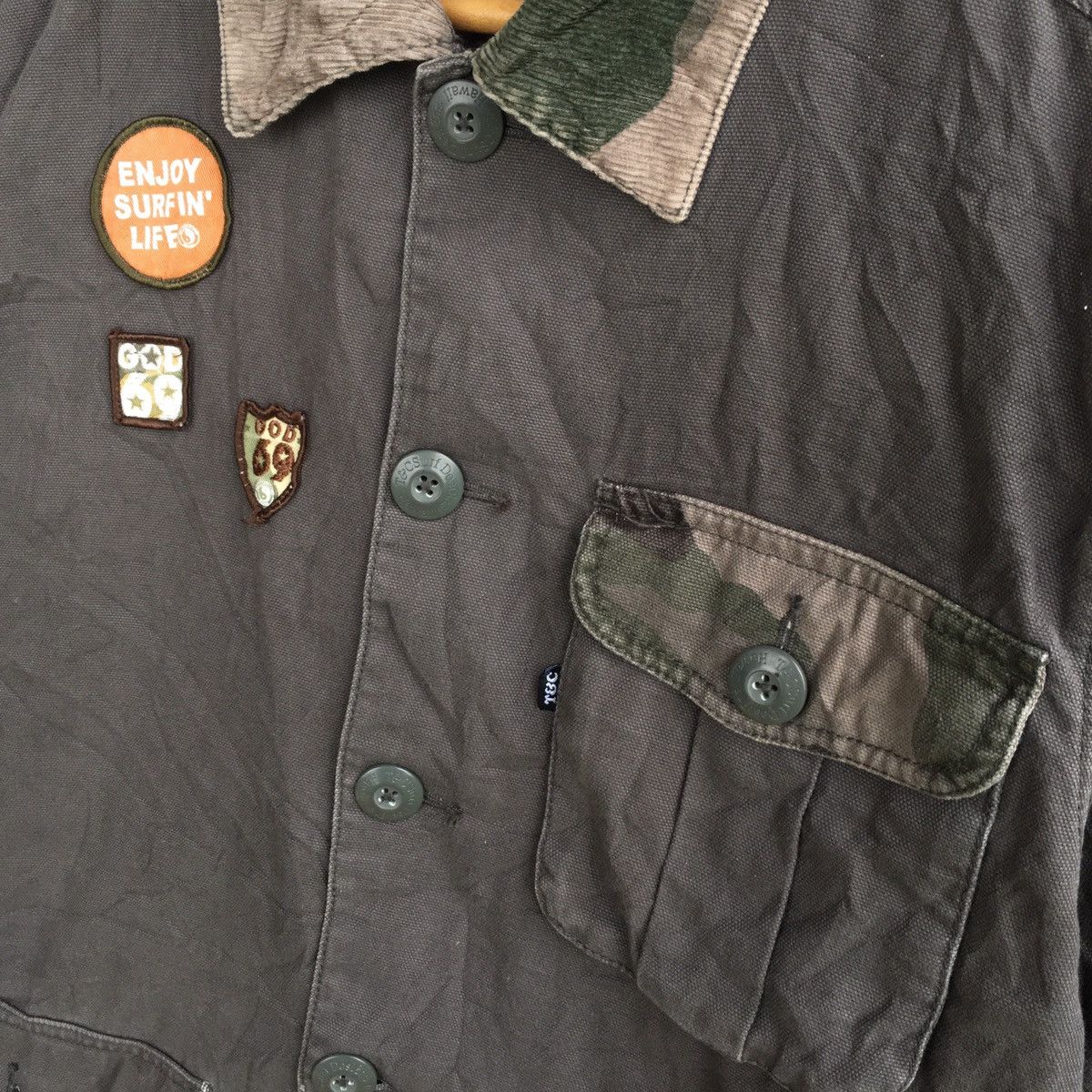Vintage Vintage Faded Y2K T&C Surf Designs Button Up Jacket Size US M / EU 48-50 / 2 - 3 Thumbnail