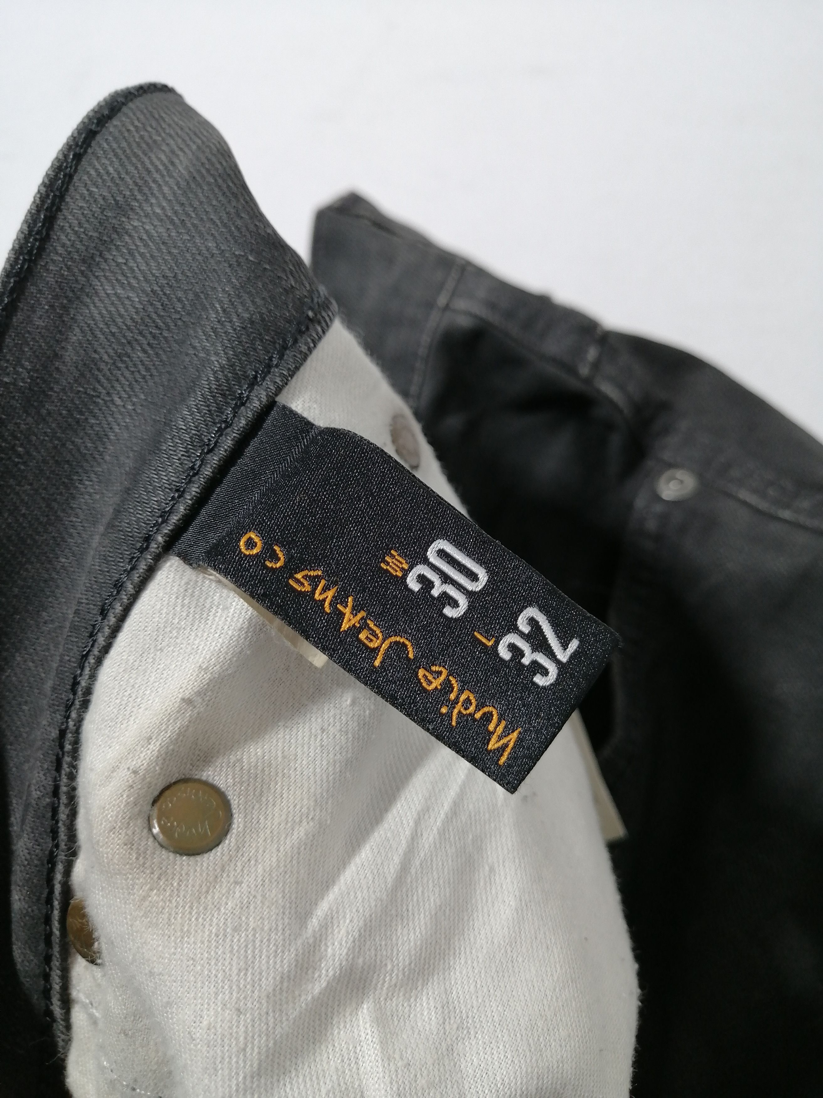 Nudie Jeans Nudie Thin Finn Dry Black Coated Size US 30 / EU 46 - 5 Thumbnail