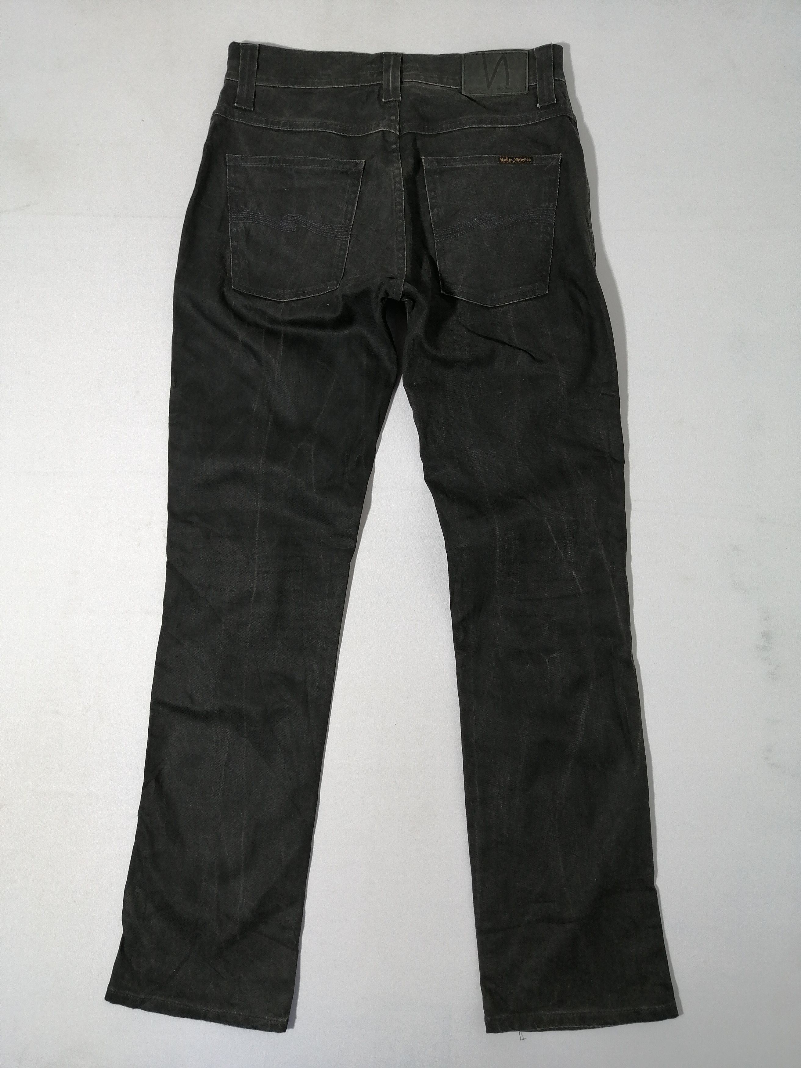 Nudie Jeans Nudie Thin Finn Dry Black Coated Size US 30 / EU 46 - 2 Thumbnail