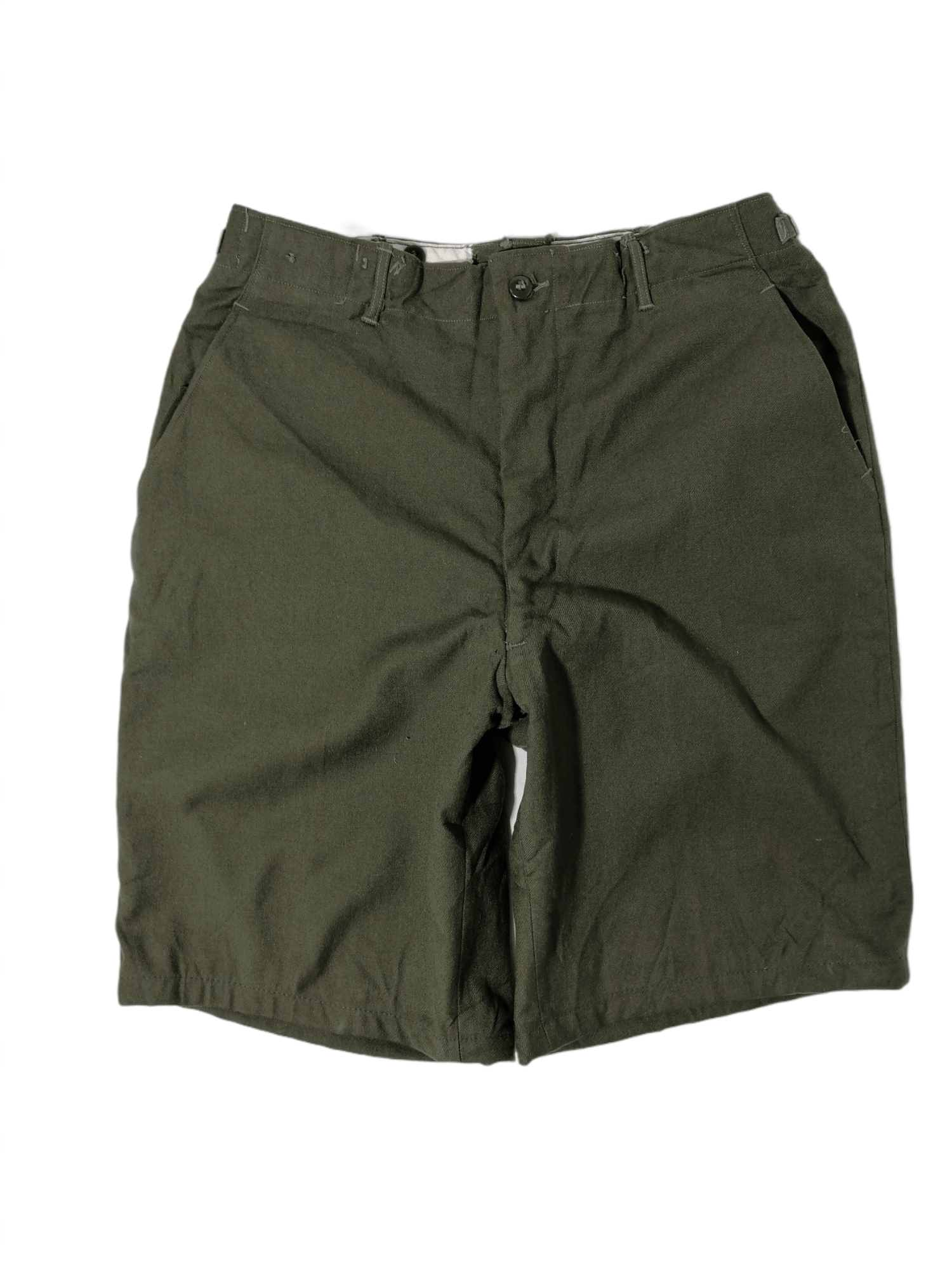 Vintage Short Trousers Field Wool M - 1951 Size US 34 / EU 50 - 1 Thumbnail