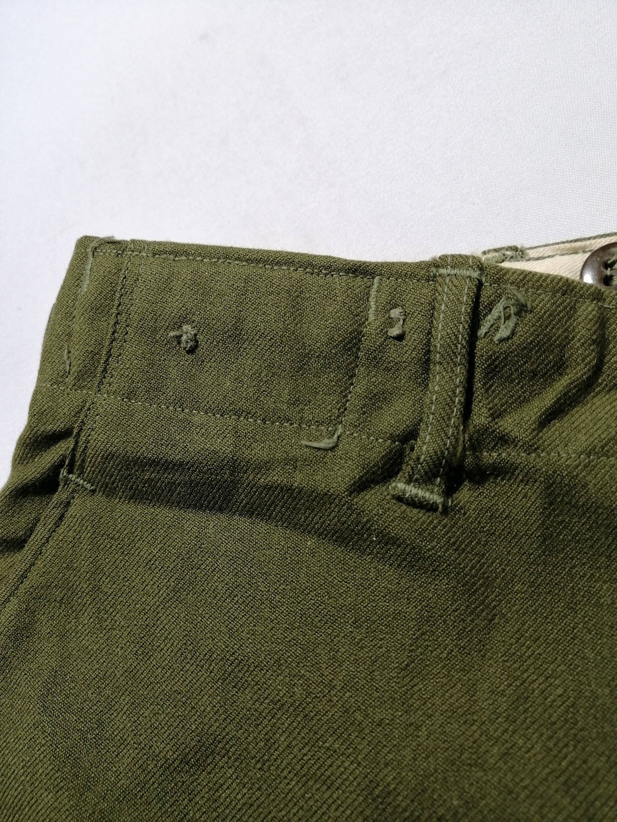 Vintage Short Trousers Field Wool M - 1951 Size US 34 / EU 50 - 5 Thumbnail