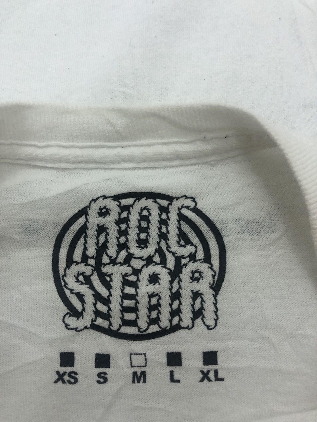 Japanese Brand Rare ROC STAR Culture Club Crew Skull Shirt Size US M / EU 48-50 / 2 - 3 Thumbnail