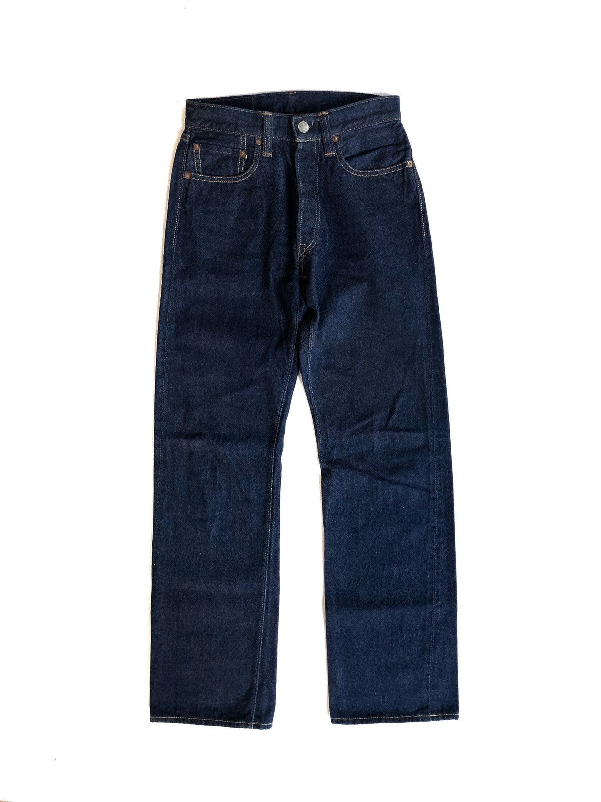Pure Blue Japan DOPE🔥Masterpiece 🇯🇵 Denim Flat Head Selvedge Denim Size US 26 / EU 42 - 4 Thumbnail