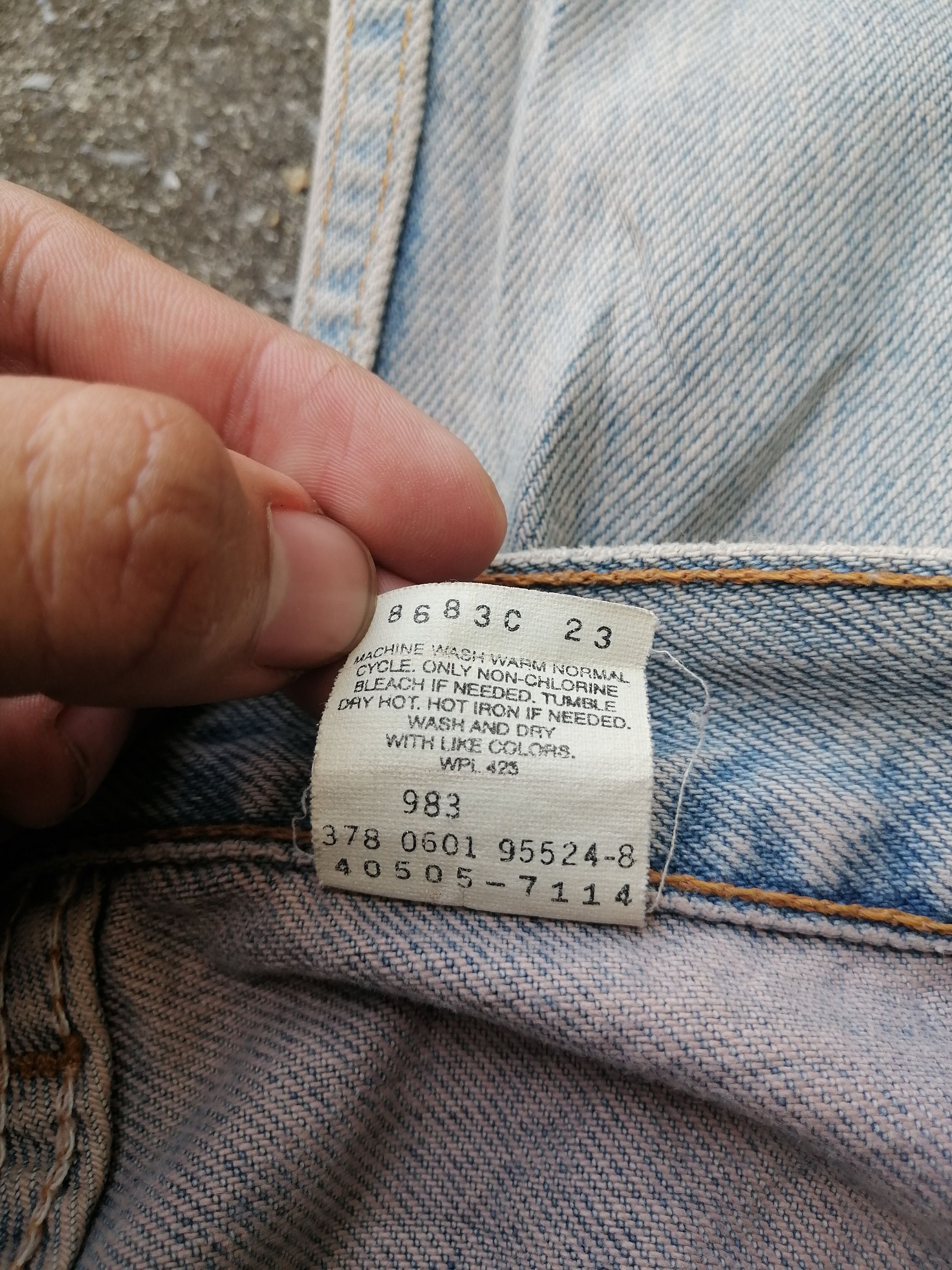 Levi's × Levi's Vintage Clothing × Vintage Vintage 90s Levi's Strauss 505 Denim Jeans Size US 33 - 6 Thumbnail