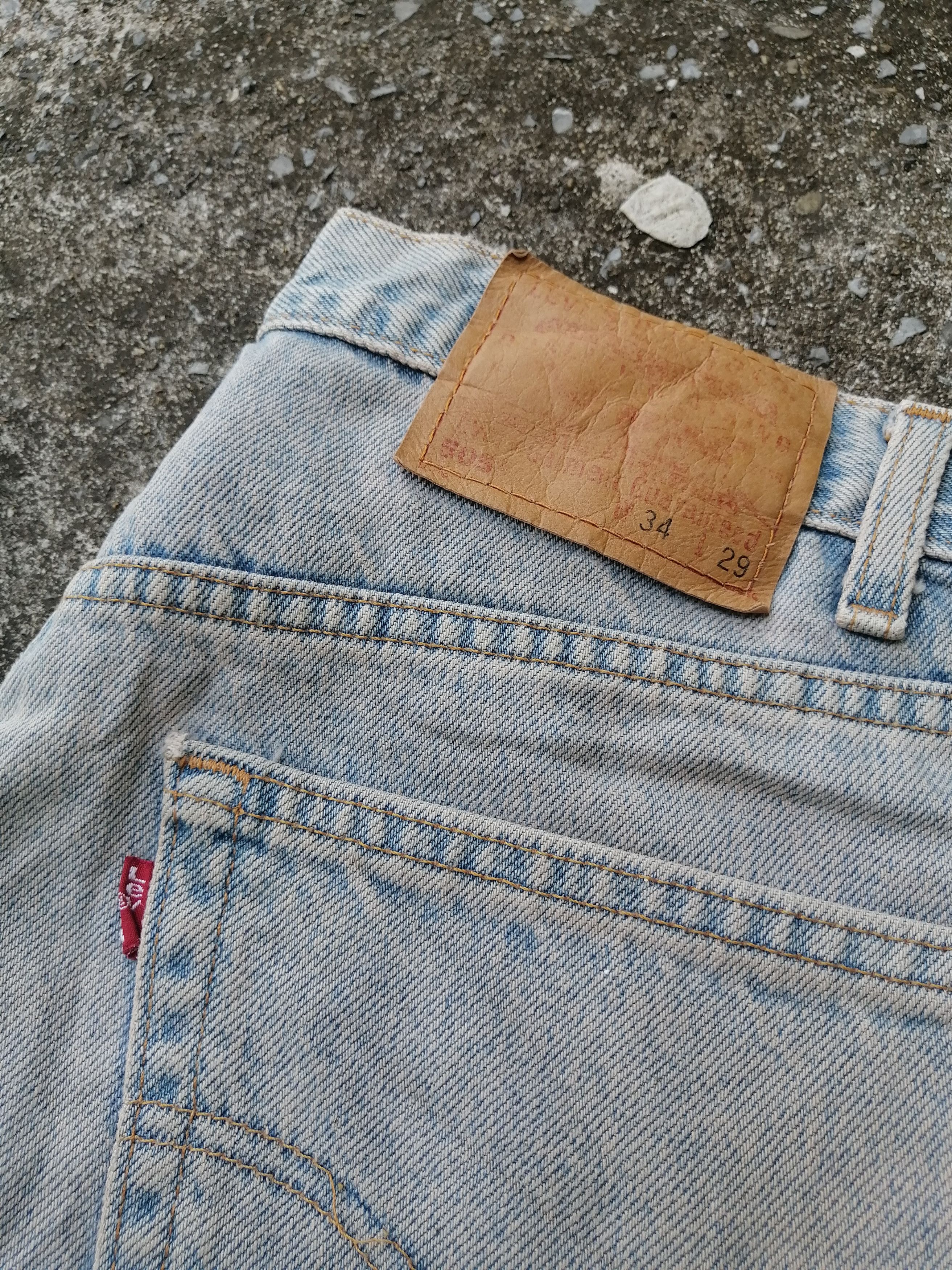Levi's × Levi's Vintage Clothing × Vintage Vintage 90s Levi's Strauss 505 Denim Jeans Size US 33 - 7 Thumbnail