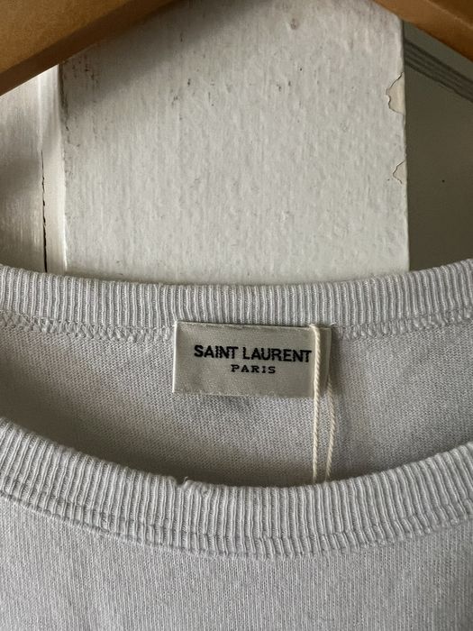 Saint Laurent Paris Script logo Grailed