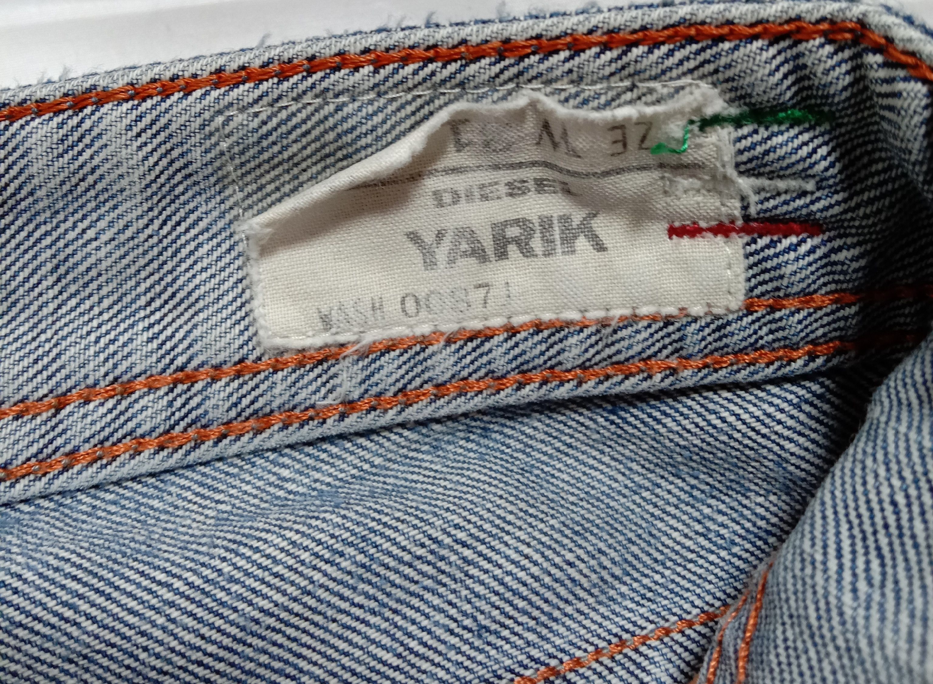 Diesel DIESEL Industry Yarik Jeans Denim Regular Pants Distressed Size US 31 - 6 Thumbnail