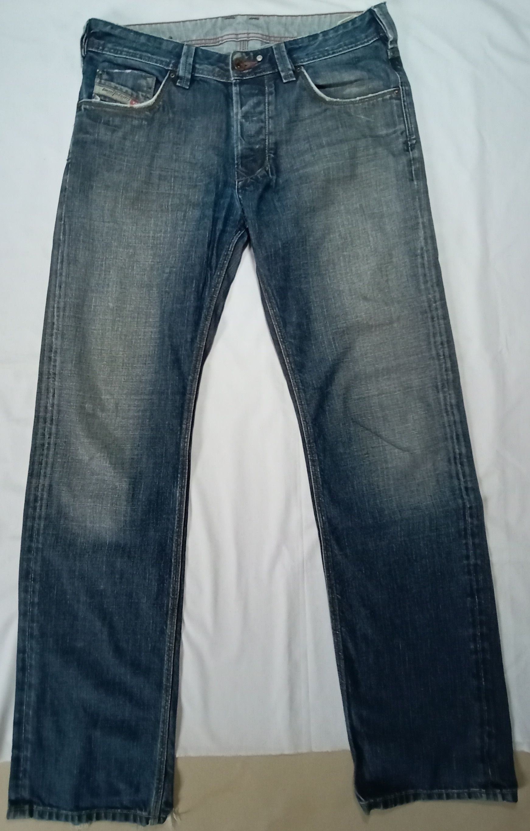 Diesel DIESEL Industry Yarik Jeans Denim Regular Pants Distressed Size US 31 - 2 Thumbnail