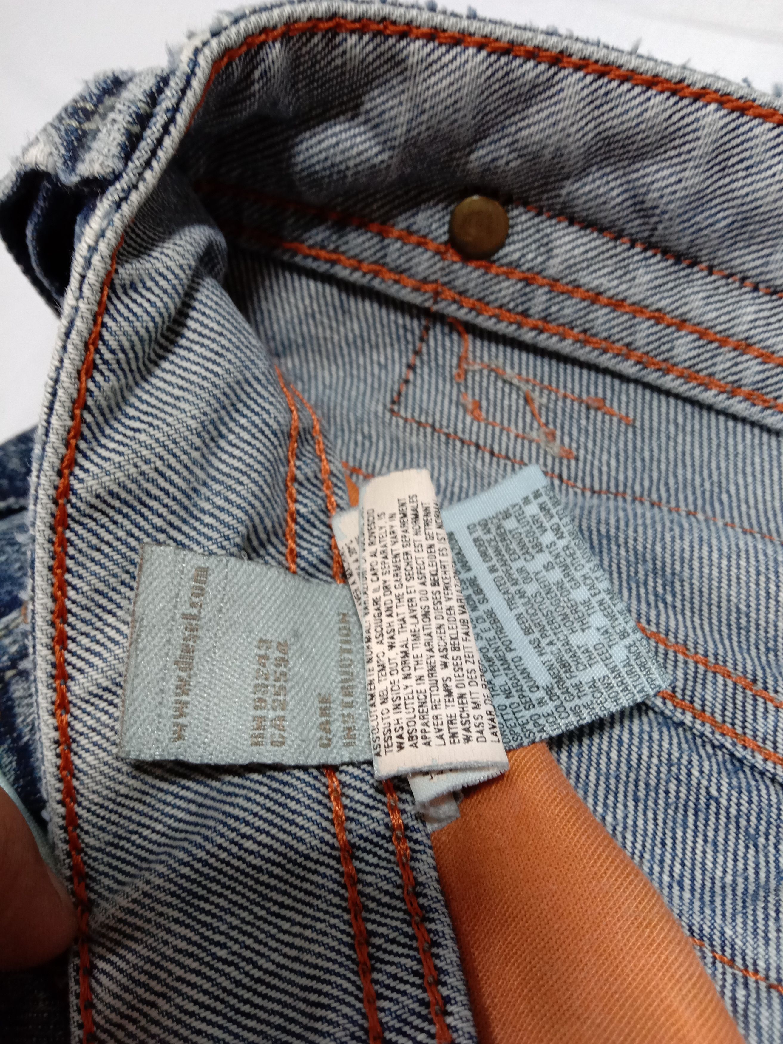 Diesel DIESEL Industry Yarik Jeans Denim Regular Pants Distressed Size US 31 - 12 Thumbnail