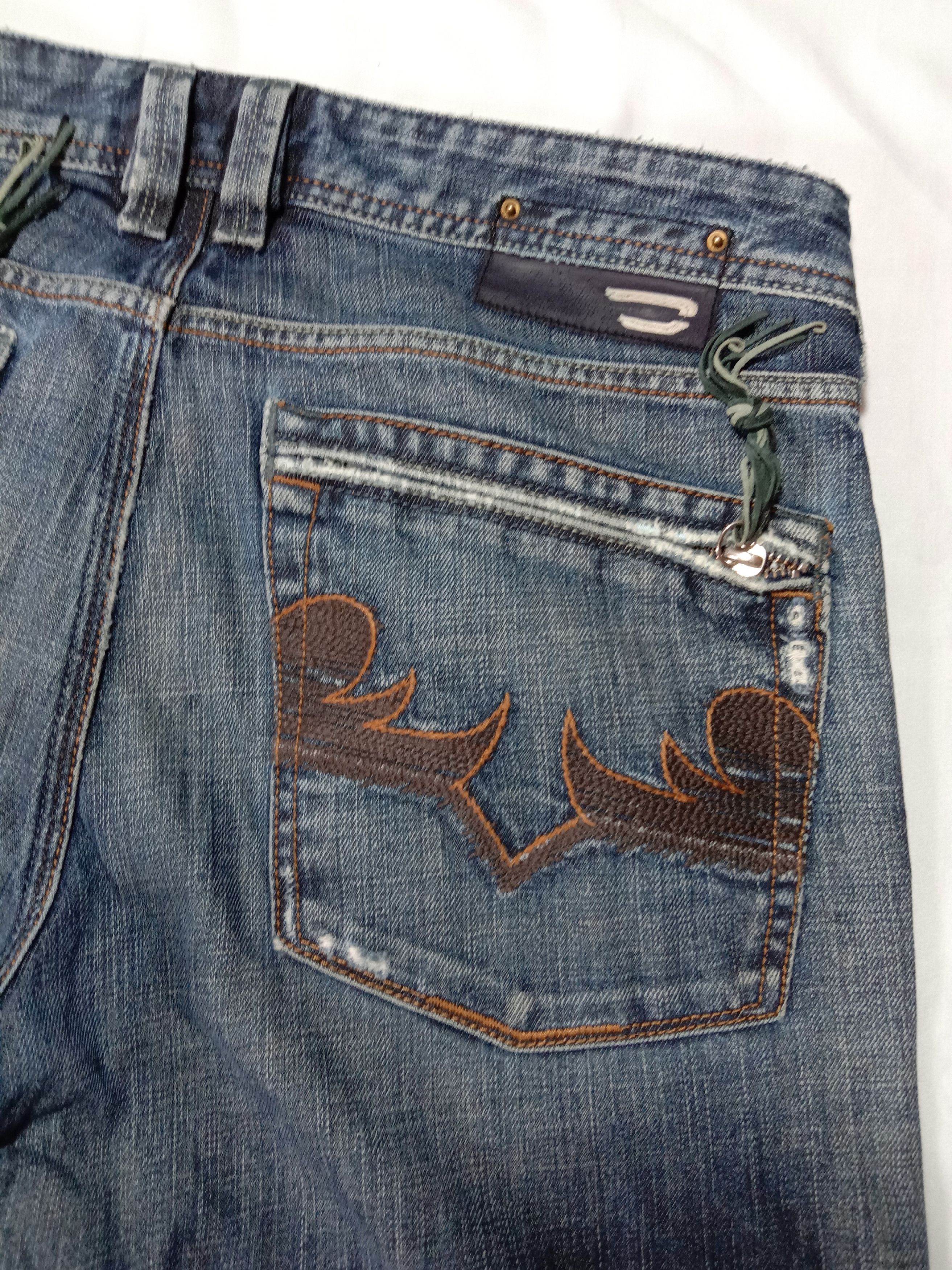 Diesel DIESEL Industry Yarik Jeans Denim Regular Pants Distressed Size US 31 - 4 Thumbnail