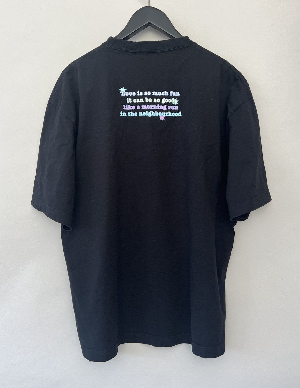 Balenciaga Balenciaga SS21 Love Bear Printing T-shirt Size US M / EU 48-50 / 2 - 4 Thumbnail