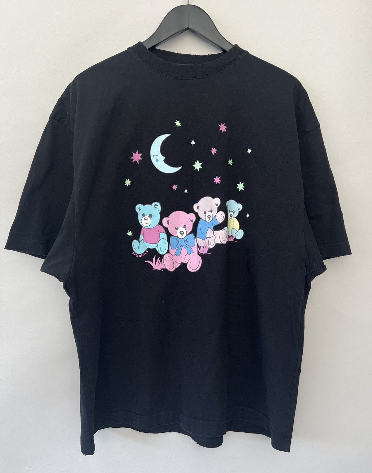 BALENCIAGA クマ LOVE BEAR Tシャツ ブラック Balenciaga Love Bear | Grailed