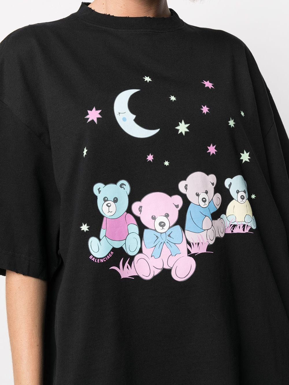 Balenciaga Balenciaga SS21 Love Bear Printing T-shirt Size US M / EU 48-50 / 2 - 3 Thumbnail