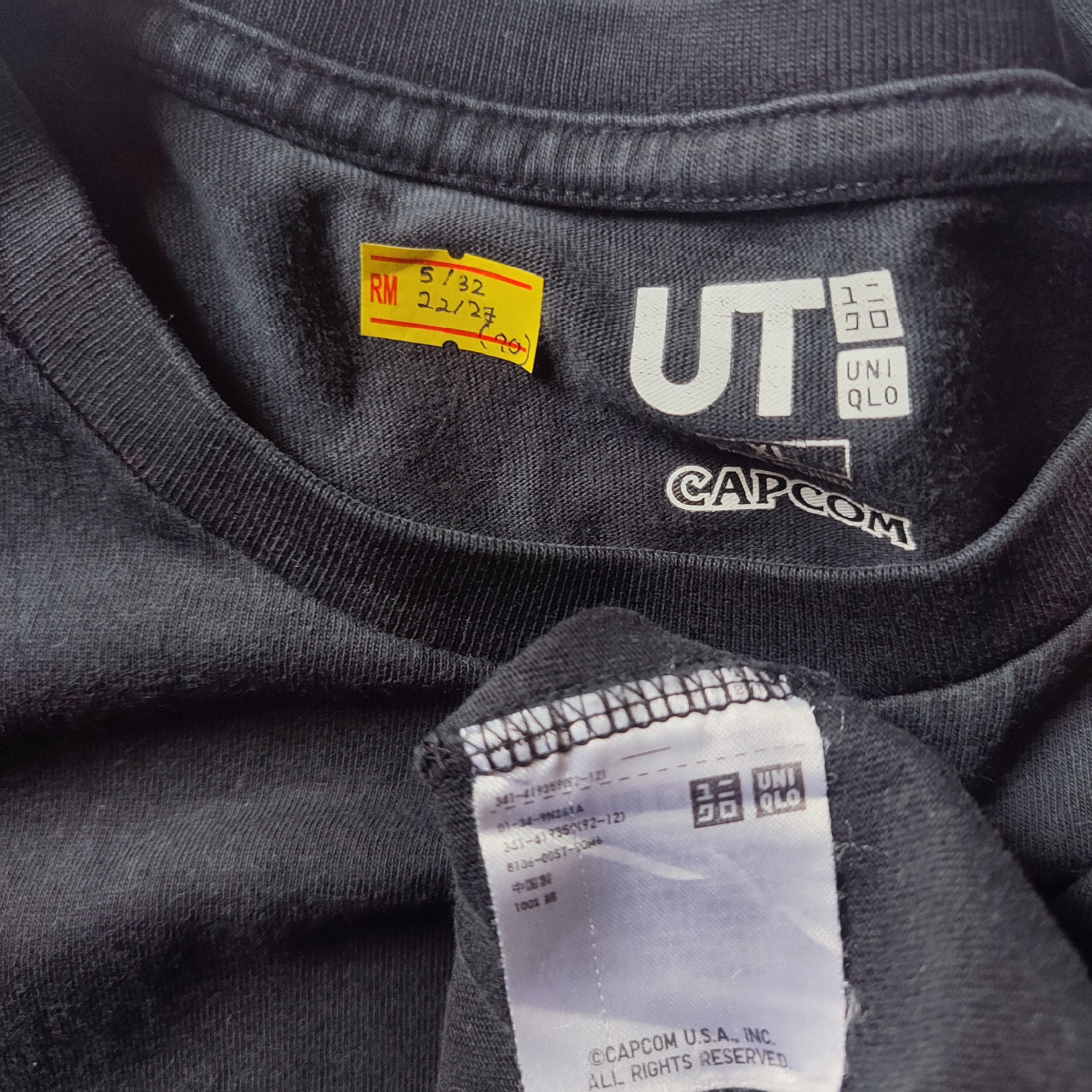 Japanese Brand × Playstation STREET FIGHTER II PlayStation Game Uniqlo Tshirt Size US XL / EU 56 / 4 - 5 Thumbnail