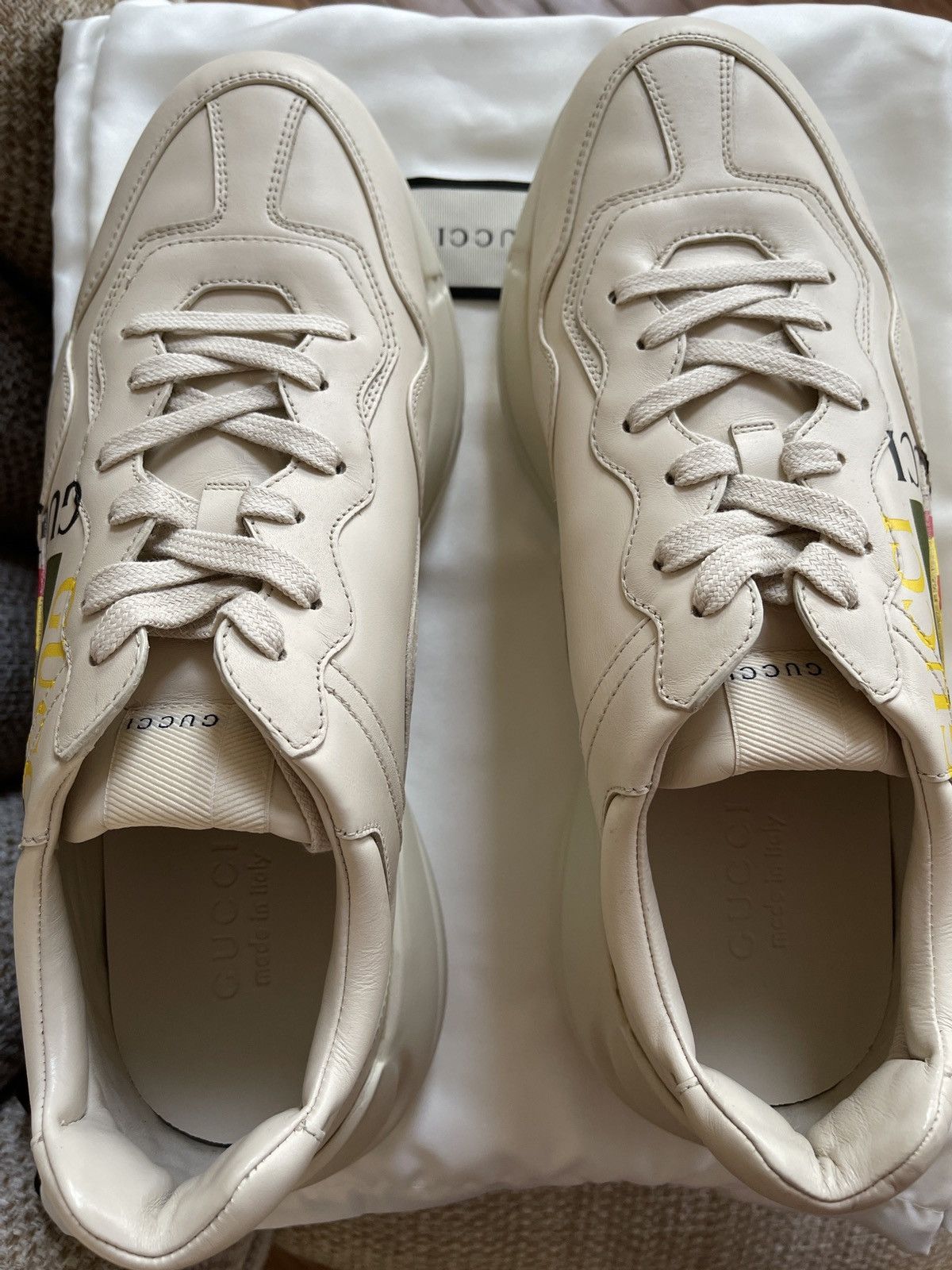 Gucci Gucci Rhyton Logo Sneaker Size US 11 / EU 44 - 3 Thumbnail