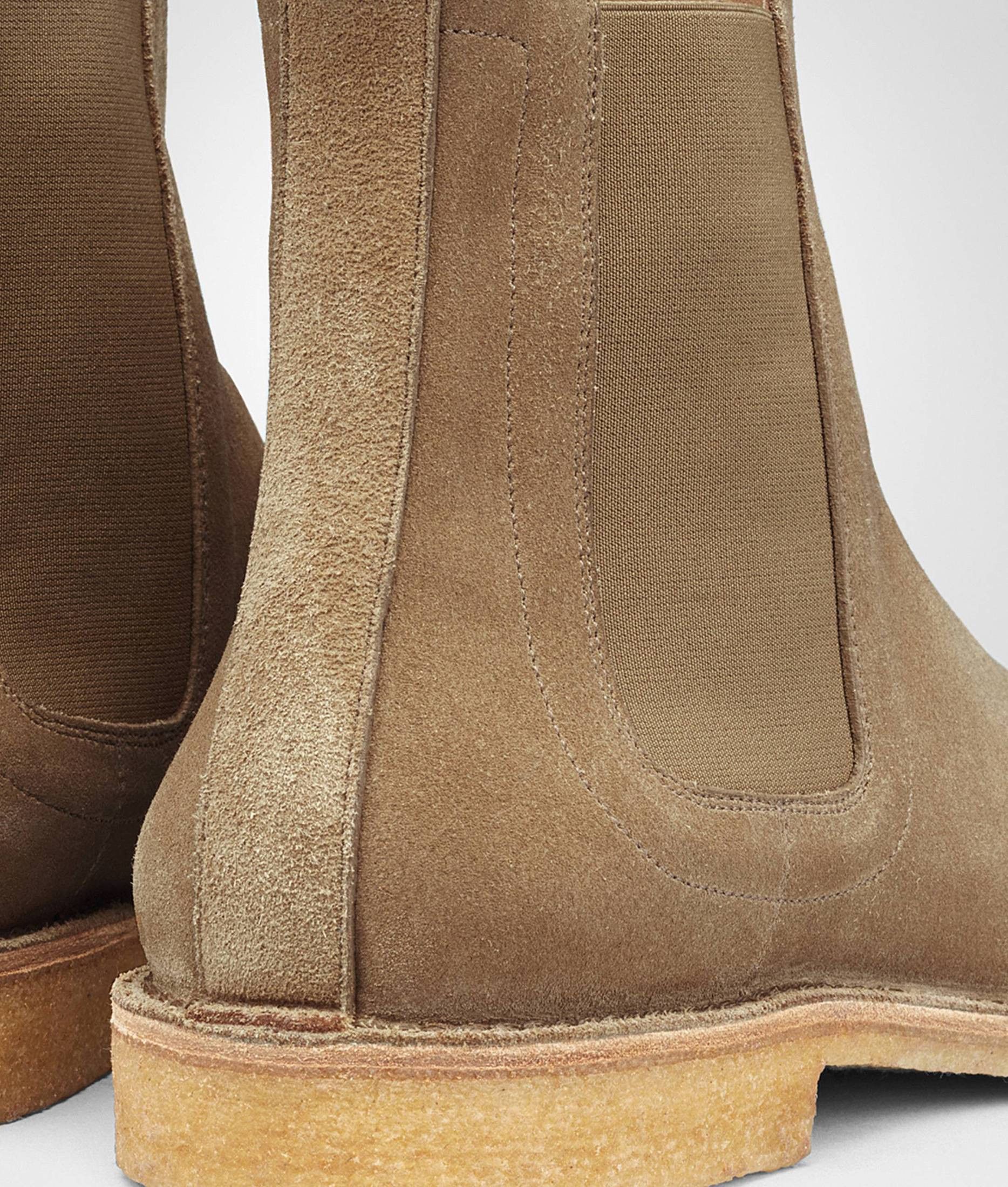 Bottega Veneta CAMEL SUEDE VOORTREKKING BOOT Chelsea Size US 11.5 / EU 44-45 - 9 Thumbnail