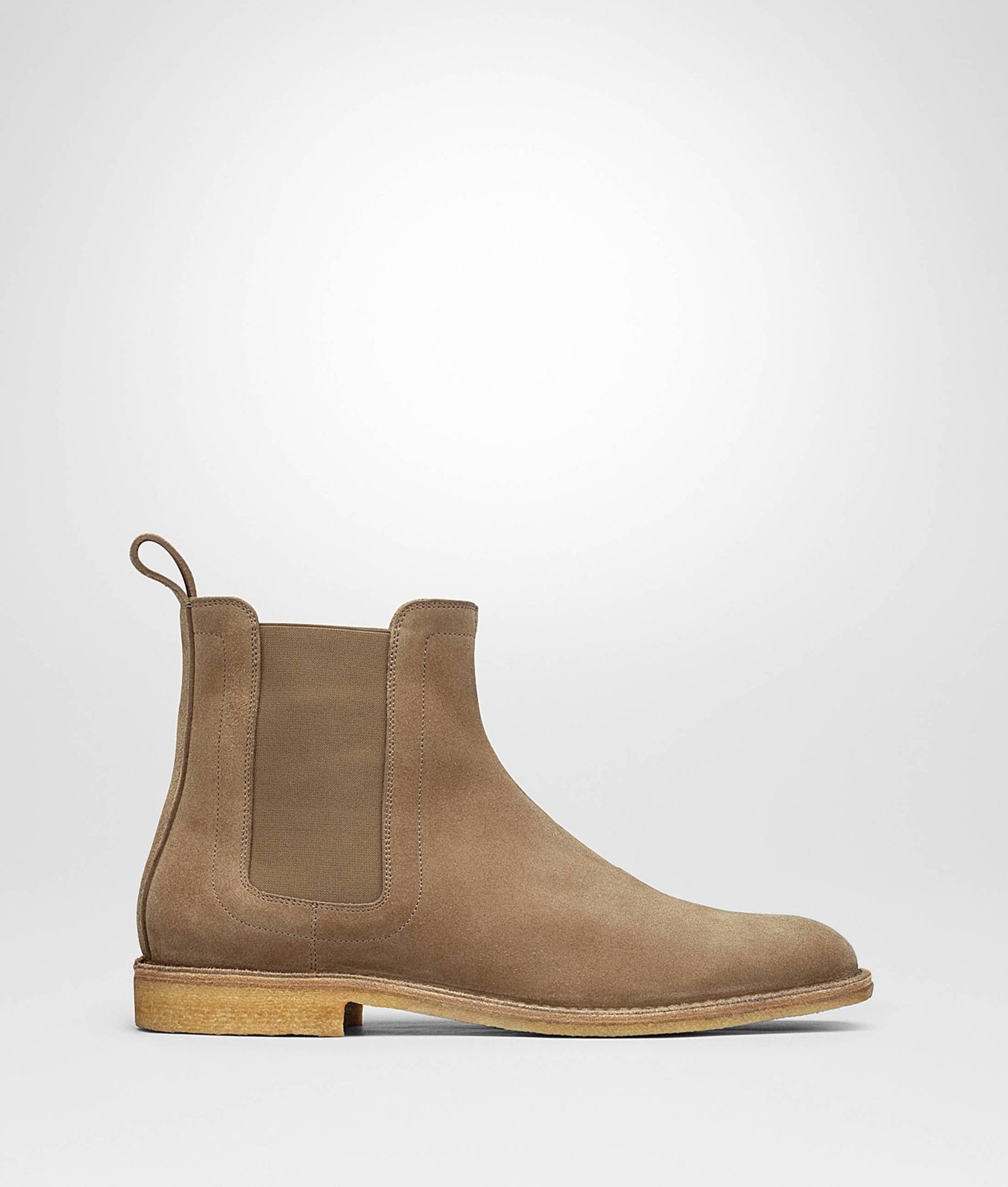 Bottega Veneta CAMEL SUEDE VOORTREKKING BOOT Chelsea Size US 11.5 / EU 44-45 - 7 Thumbnail