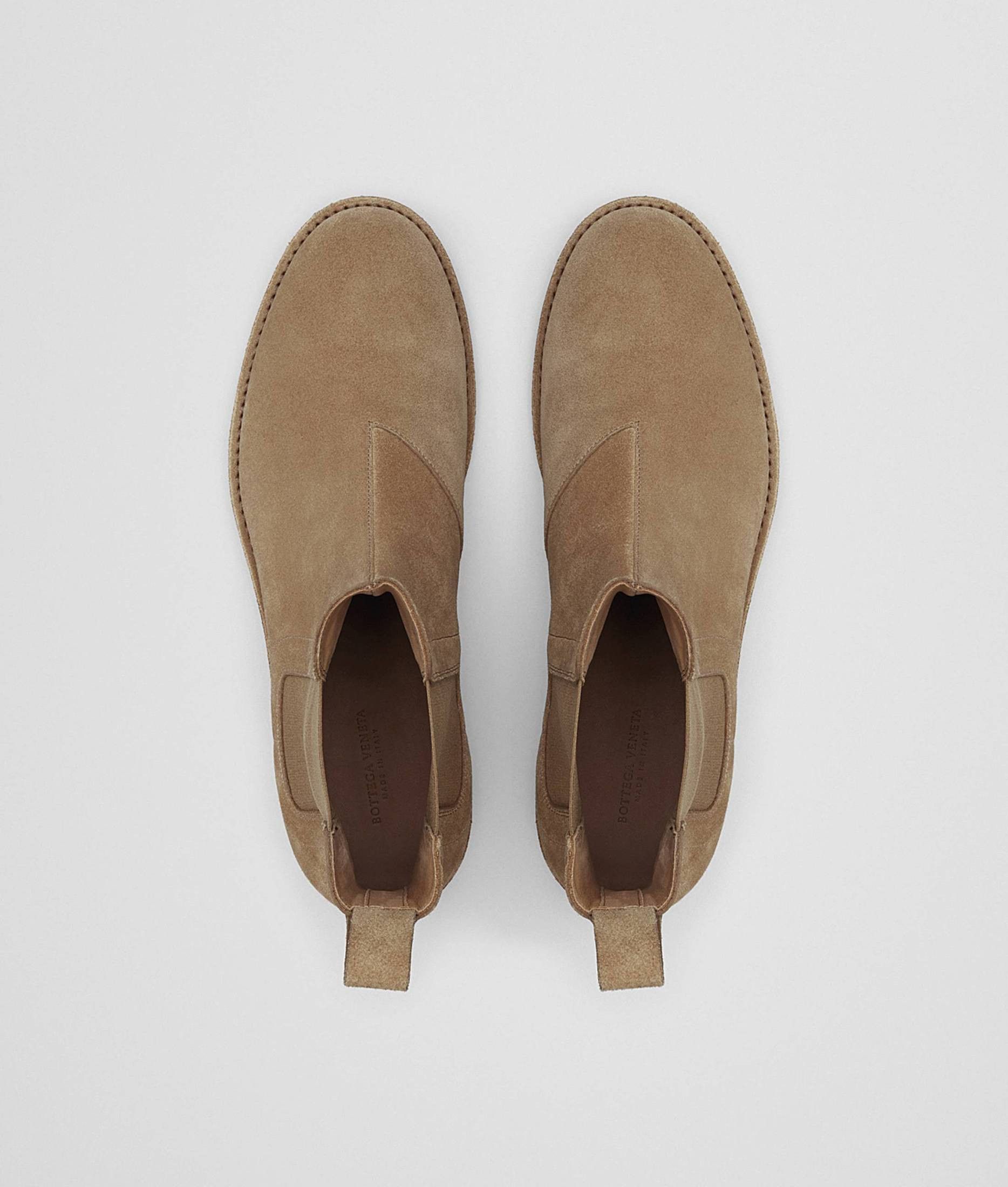 Bottega Veneta CAMEL SUEDE VOORTREKKING BOOT Chelsea Size US 11.5 / EU 44-45 - 6 Thumbnail