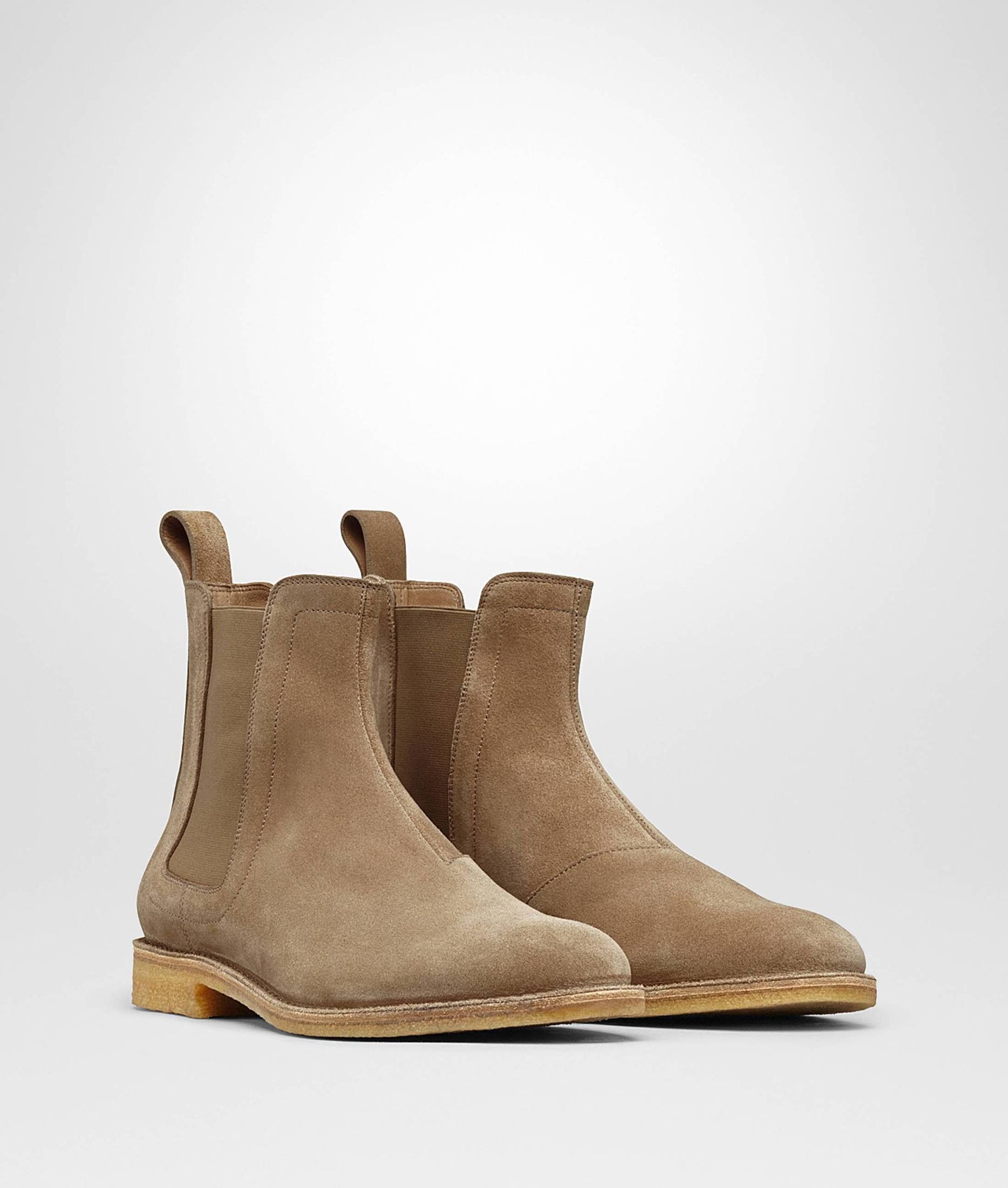 CAMEL SUEDE VOORTREKKING BOOT Chelsea