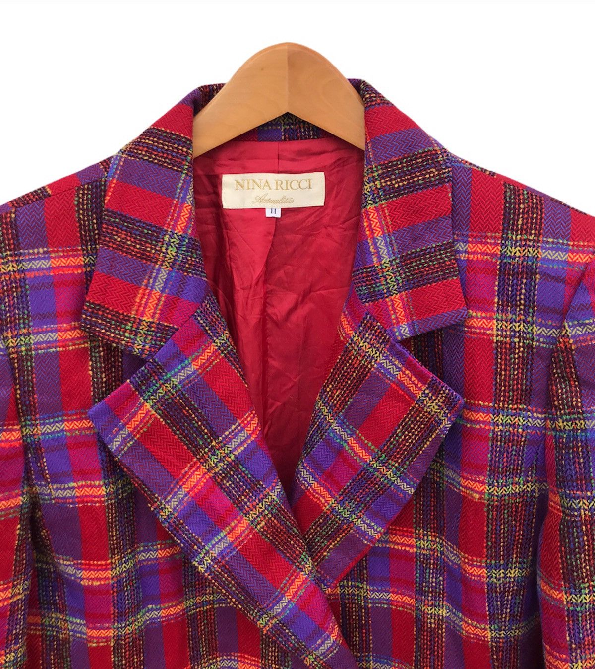 Nina Ricci Nina Ricci tartan jacket Size ONE SIZE - 2 Thumbnail