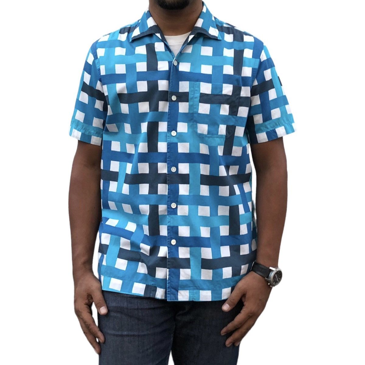 Paul Smith Paul Smith Check Twill Shirt Size US L / EU 52-54 / 3 - 2 Thumbnail