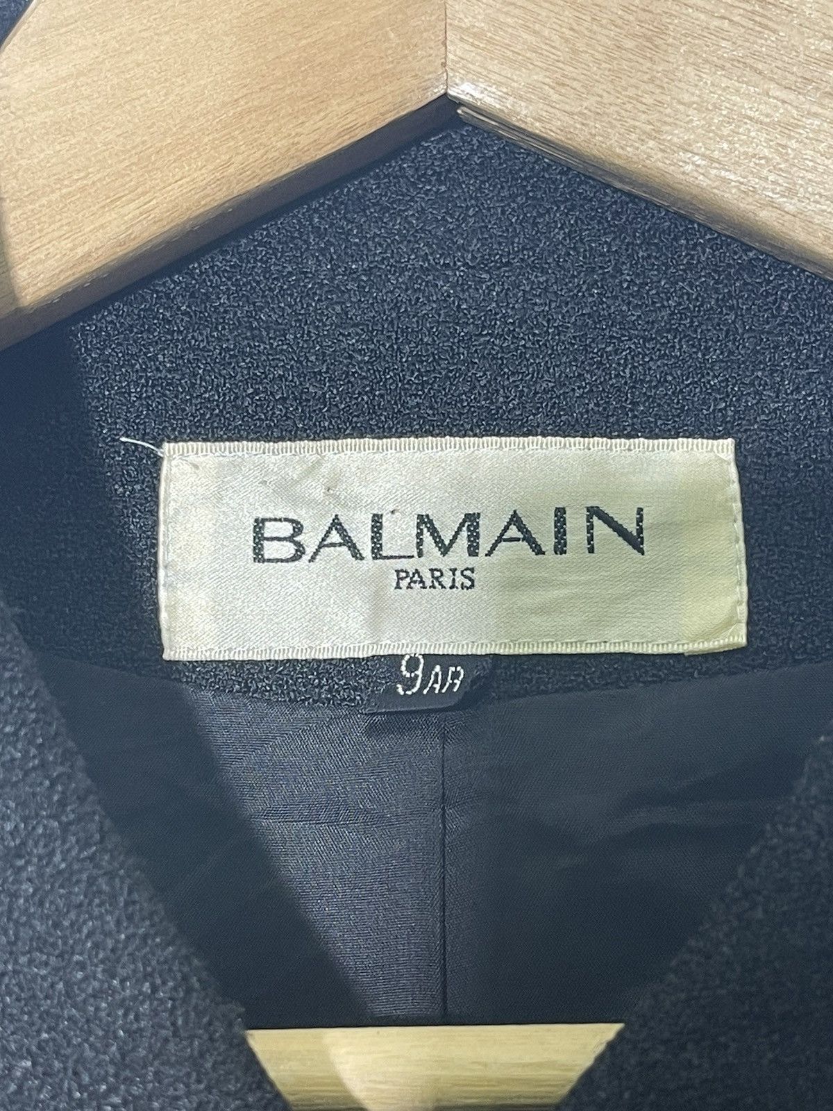 Balmain BALMAIN PARIS CROPPED BLACK JACKET Size S / US 4 / IT 40 - 8 Thumbnail